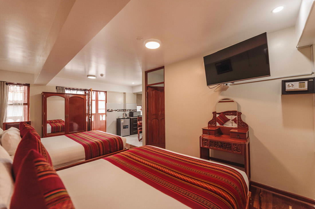 Habitación Deluxe con 2 camas grandes - Quechua Hotel Cusco