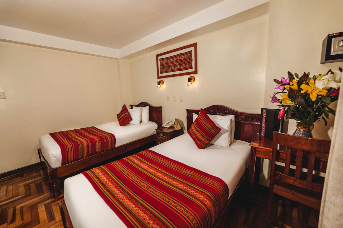 Habitación Doble Económica – 2 camas - Quechua Hotel Cusco